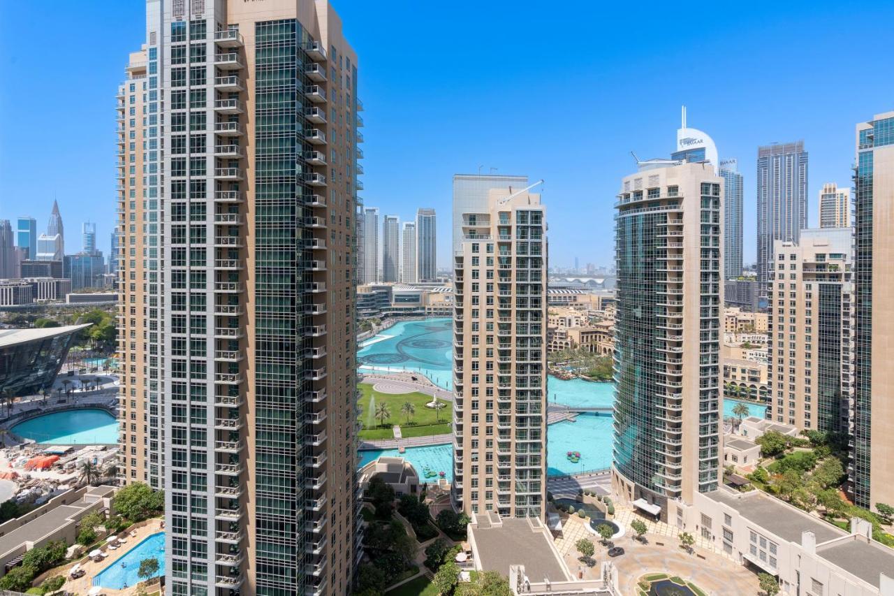 Downtown Dubai, Luxury 2 Bed 2 Bath Apartment - Pool, Gym, Aircon, Parking - Views Of The Dubai Fountain & Burj Khalifa Екстериор снимка